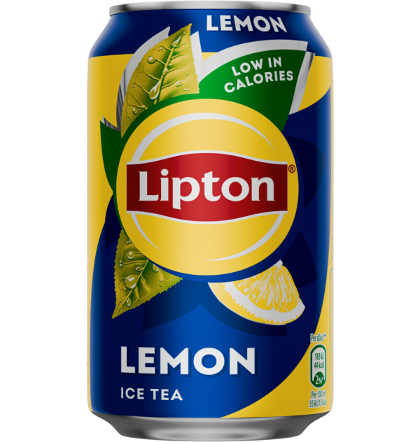 Lipton ice tea Lemon 33cl FatCans KD Front DRY
