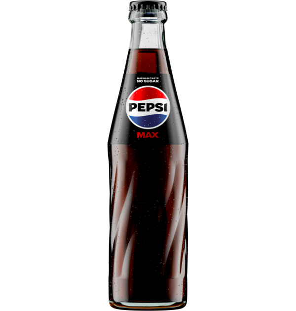 pepsi max 25cl glass bottle